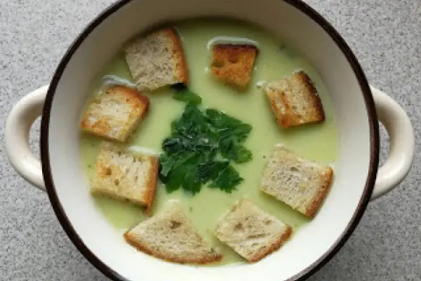 Zupa krem z porów - wersja na Thermomix