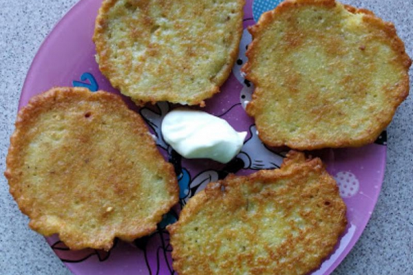 Placki ziemniaczane z cukinią II - wersja na Thermomix