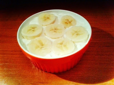 Jogurt bananowo-kokosowy ^^