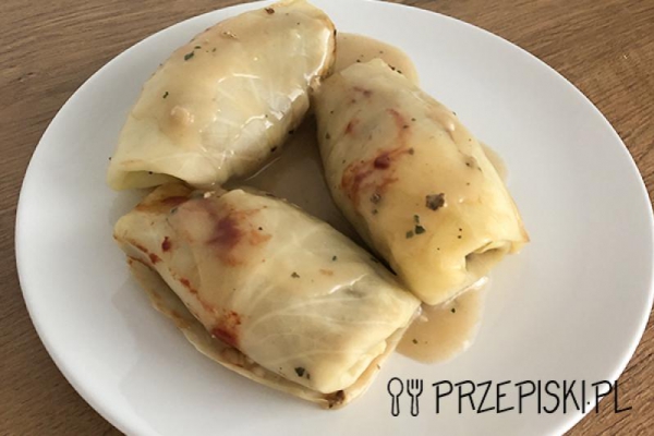 Gołąbki Drobiowe z Pieczarkami