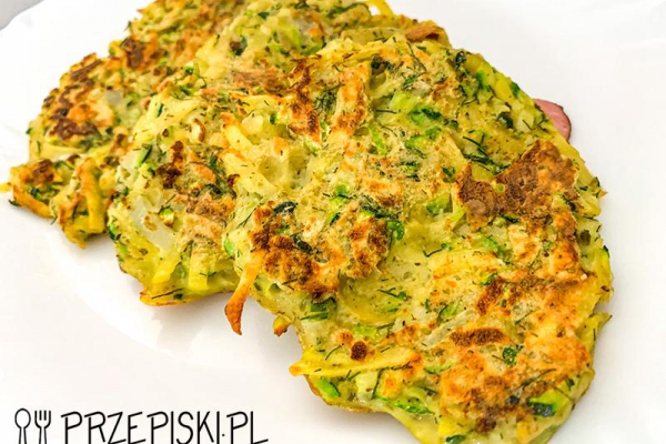 Fit Placki z Cukinii i Ziemniaków