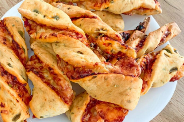 Zawijane Paluchy Pizzowe