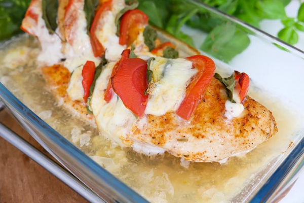 Kurczak Caprese