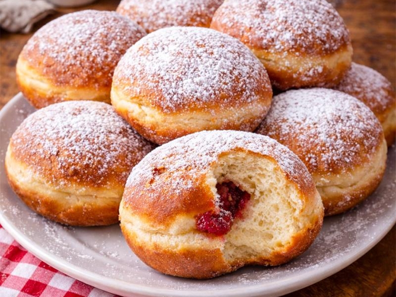 Przepis na pyszne domowe pączki
