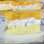 Ciasto z brzoskwiniami