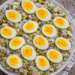 Jajka w sosie śledziowym