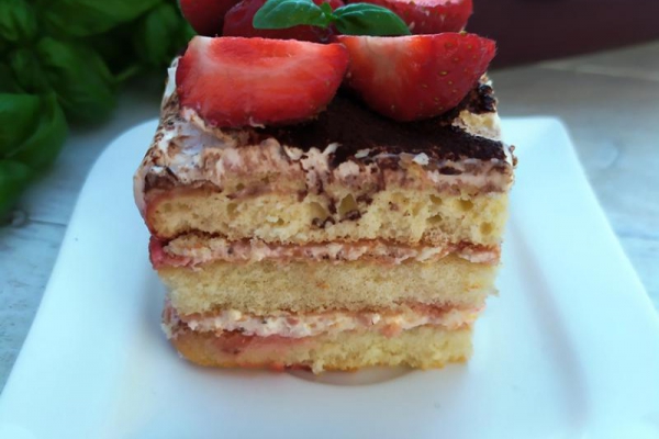 Truskawkowe tiramisu