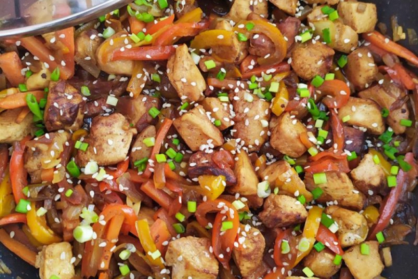 Kurczak w sosie teriyaki