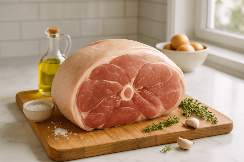 Co zrobić z szynki wieprzowej, żeby nie była sucha po upieczeniu