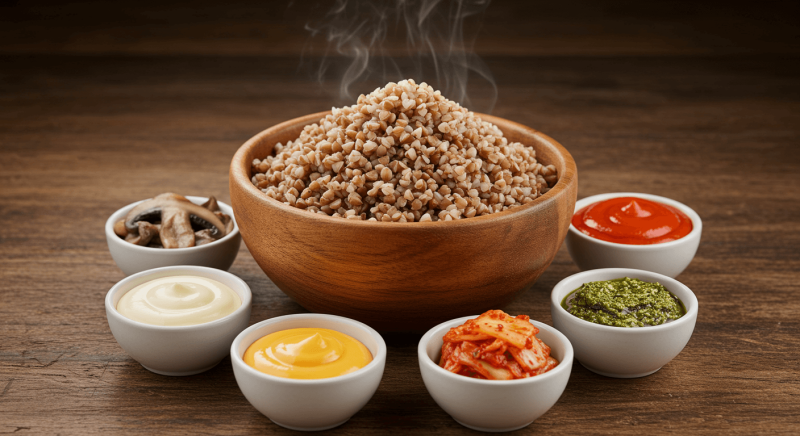 Sos do kaszy gryczanej, który sprawi, że w końcu ją pokochasz – 5 pomysłów na jej odczarowanie