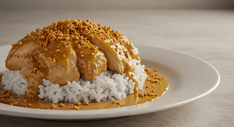 Sos do ryżu z kurczakiem, który odmieni ten klasyk – poznaj jego sekretny, chrupiący składnik