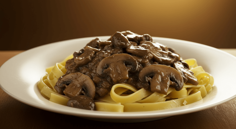 Sos grzybowy do makaronu, który smakuje jak od babci – głębia smaku w zaledwie 20 minut