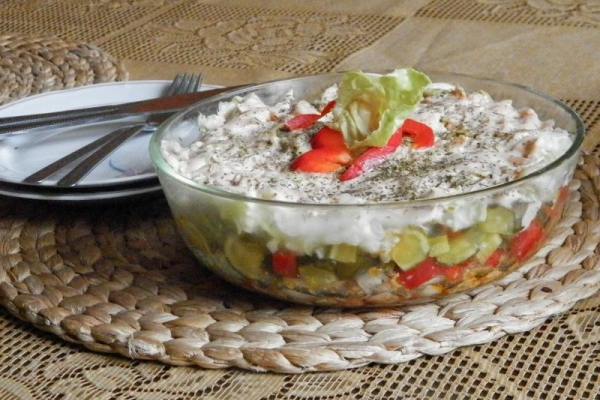 Sałatka Gyros