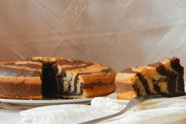 Ciasto zebra