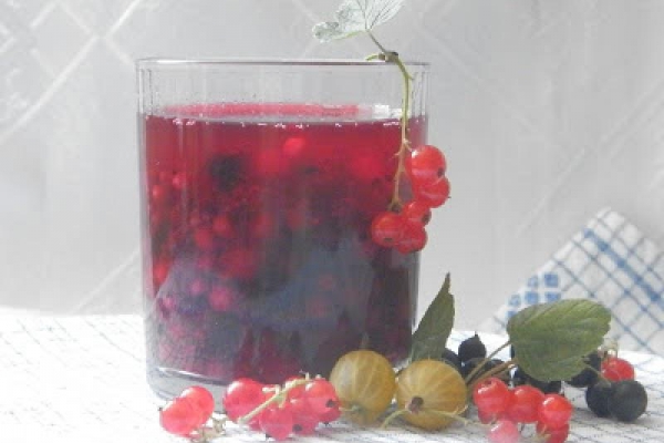Kompot z letnich owoców