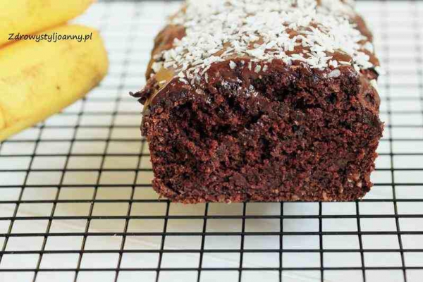Bananowe brownie.