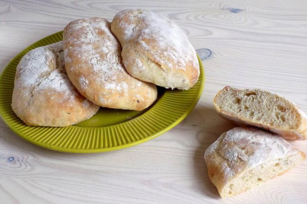 Pyszna domowa ciabatta