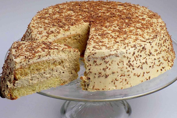 Ciasto cappuccino na biszkopcie