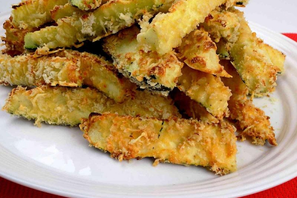 Frytki z cukinii z piekarnika