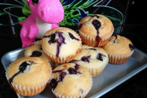 Muffinki z borówkami