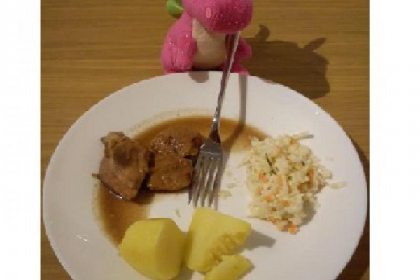 Polędwiczki wieprzowe w marynacie miodowej