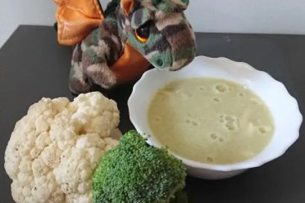 Zupa krem brokułowo-kalafiorowa