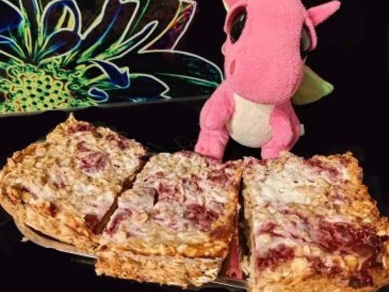 Batoniki owsiano-bananowe