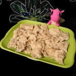 Pierogi z pieczarkami i...