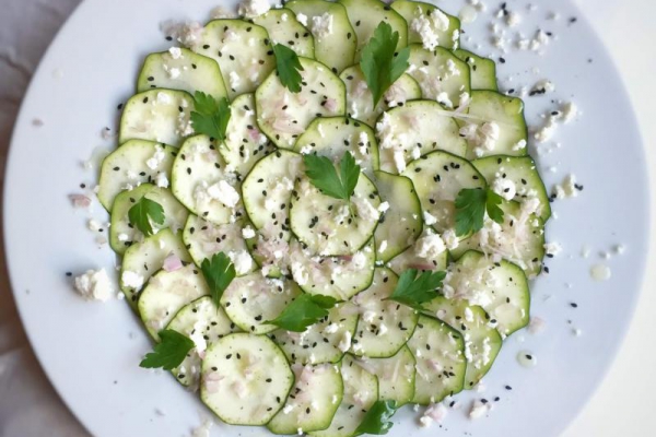 Carpaccio z cukinii