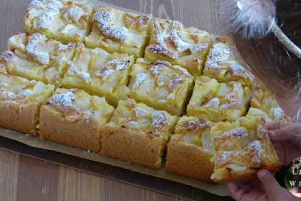 Kulinarne aktywności - pieczemy ciasto z owocami z przepisu babci Gosi