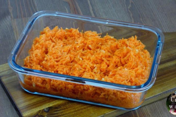 Marchewka po koreańsku z przepisu szwagierki