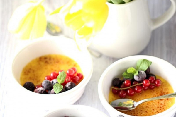 Crème brulee.