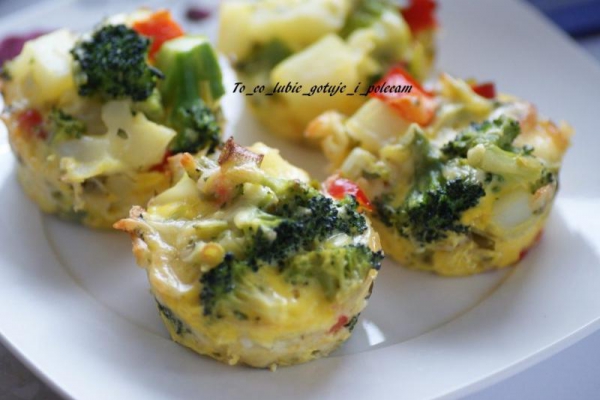 Muffiny z warzywami