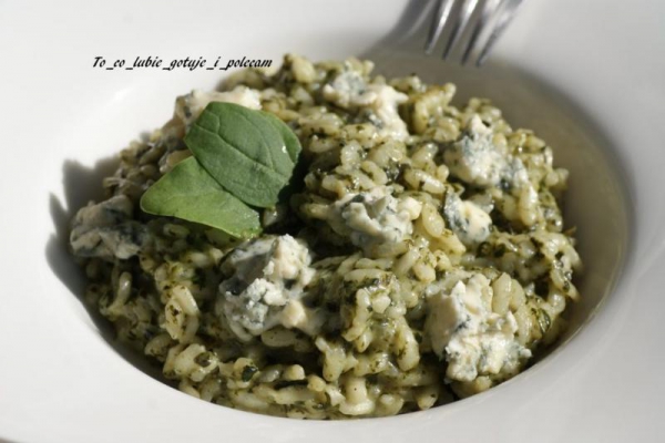 Risotto ze szpinakiem
