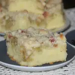 Ciasto z rabarbarem