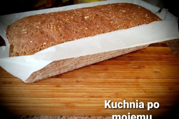 Chlebek Miłości. Pełnoziarnisty z czarnuszką wg Mamusi