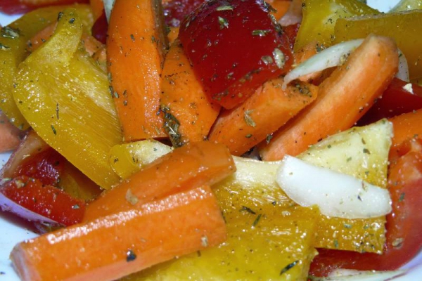 Grillowane vel pieczone warzywa do... czy tam zamiast obiadu