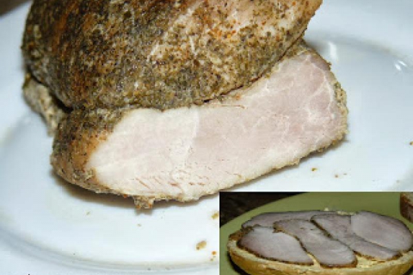 Zapomniana mini - szyneczka pieczona, czyli pyszna i zdrowa wędlina domowa bez chemii jako bonus do gulaszu wieprzowego