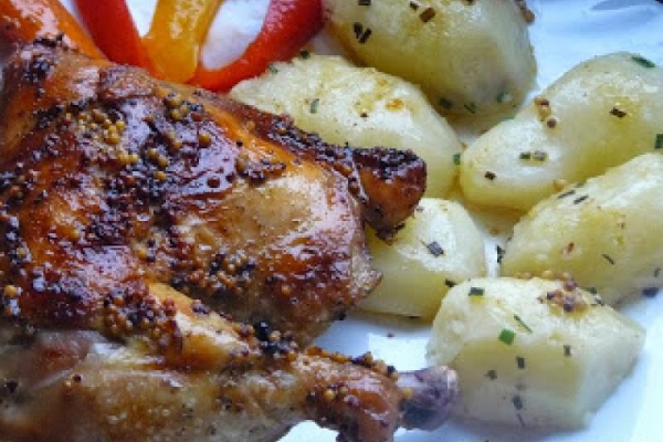 Udka a la żabie, czyli kurczak po francusku ;)