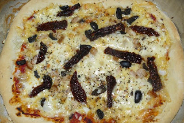 Marzenie o Toskanii, czyli pizza, pizza, pizzunia na super prostym cieście!
