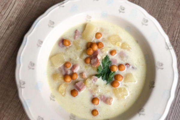 Zupa porowa z szynką. Wyjątkowy smak!