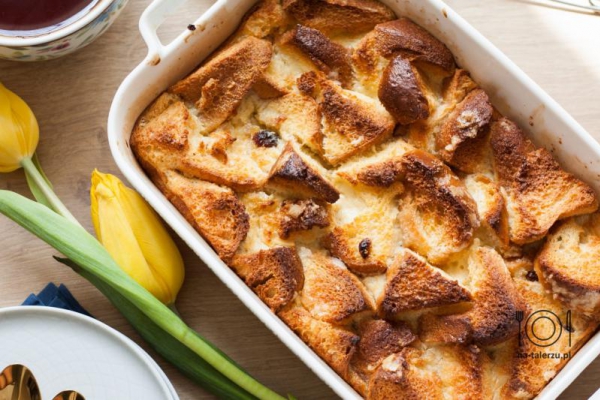 Bread pudding, czyli najpyszniejszy sposób na czerstwe ciasto drożdżowe
