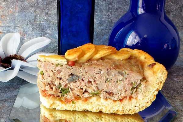 ZAPIEKANKA z podwójnym mięsem i kapustą kiszoną
