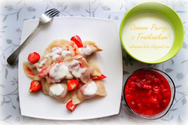 Najlepsze Pierogi z Truskawkami
