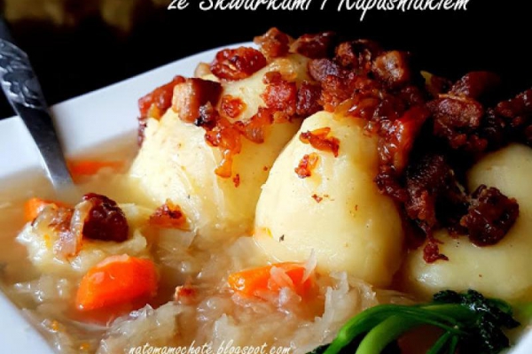 Prażoki ze Skwarkami i Kapuśniakiem