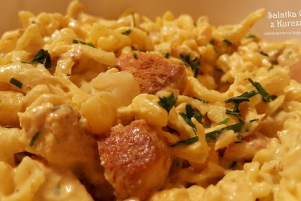 Sałatka Curry z Kurczakiem