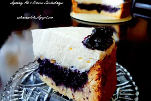 Blueberry Pie - Jagodowa Tarta z Kremem Śmietankowym