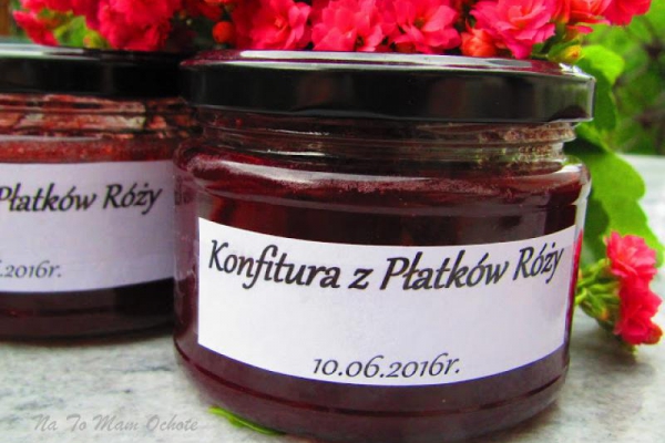 Konfitura z Płatków Róży