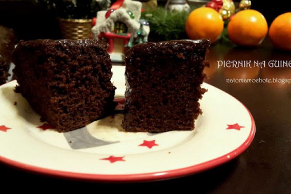 Piernik na Guinessie z Czekoladowym Ganache
