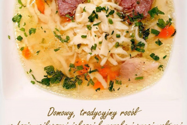 Esencjonalny Domowy Rosół (jak u babci) - Bez Ulepszaczy